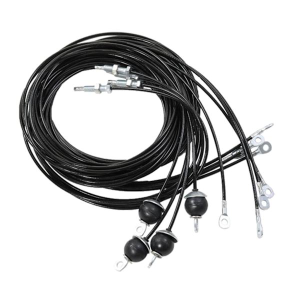 1/3/5 Fitness DIY Trissa Kabelmaskin System Biceps Styrka Fixed 2.5m 1 Pc