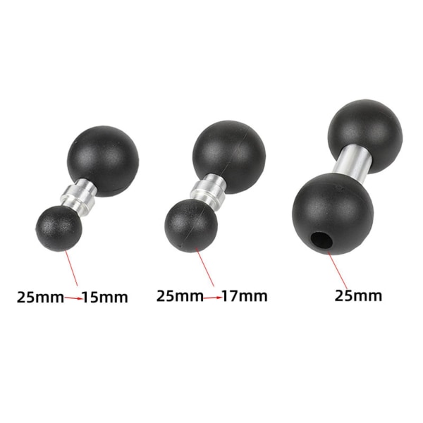 1/2/3/5 Composite Ball Adapter för industristandard för Garmin 25mm to 25mm 1 Pc