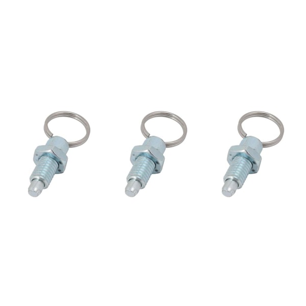 1/2/3/5 Heavy-Duty indexkolv med användarvänlig ringdragning M16-8 Galvanized Steel 3PCS