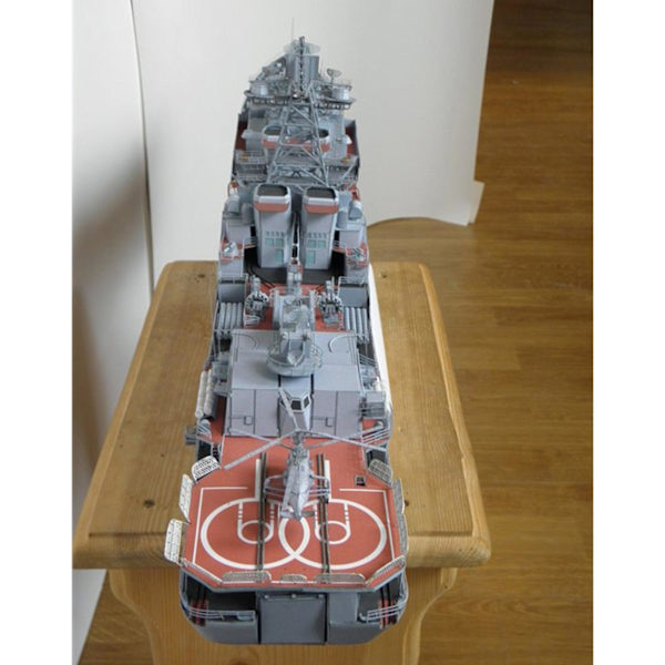 1/2 3D 1/200 För Amiral Levchenko För Destroyer Ship Paper no fix parts 1 Pc