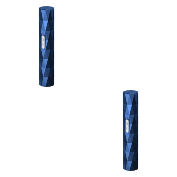 1/2/3/5 Electric Nose Hair Trimmer Näsborrar Öron Rakapparat Grooming Blue Single Head 2Set