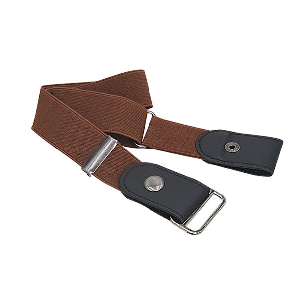 1/2/3/5 Bälte Inget Spänne Osynlig Moderiktig Långvarig Black-white 1 Pc