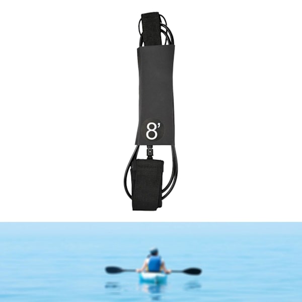 Benrep Paddleboard 7mm tjock fotrep Tether Shortboard 8ft