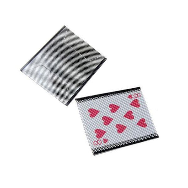 2/3 Nytt plastkortshylsa Byt illusionsknep 2Set