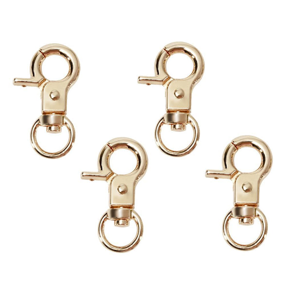 1/2/3/5 4 st zinklegering hummerklospänne Swivel Trigger Clips Golden 30mm 1Set