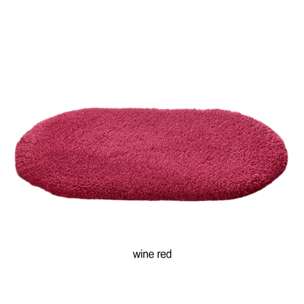 1/2 polyester halkfri golvmatta för badrum Lätt att rengöra och Winered 1Set