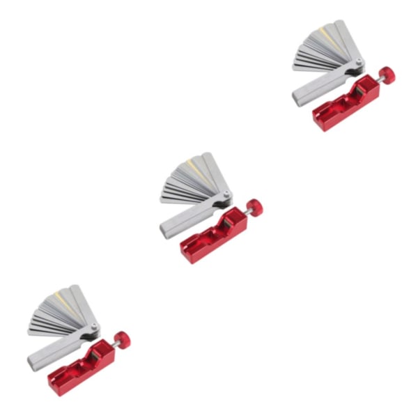 1/2/3/5 Bekväm och säker bilverktygssats för bil red Package feeler gauge 3PCS