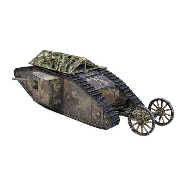 1/35 Tankmodell Ornament Pappersmodell Samlarföremål för vuxna