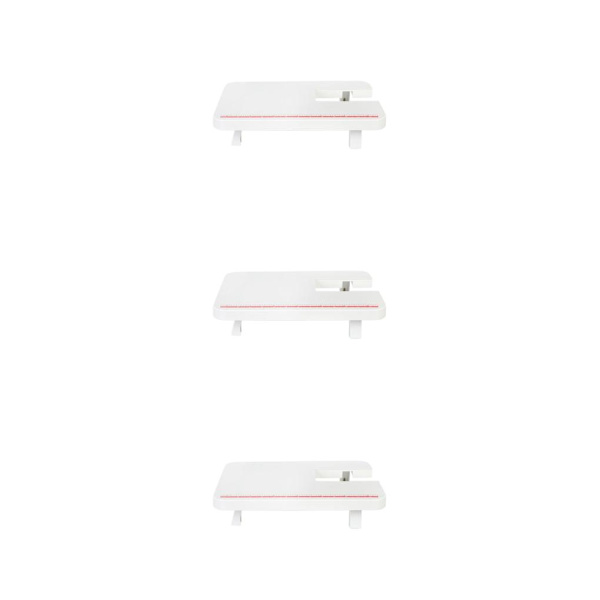 1/2/3 bärbar förlängningsbordstavla för Singer 4423 5511 White 3PCS