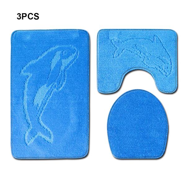 1/2 3pack/lot Halkfri Chenille Badmatta Lätt att installera PJ210611-B006 1Set