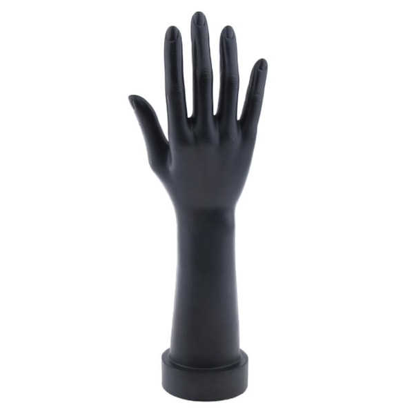 1/2 hand smycken display stativ kvinnlig hand skyltdocka modell rekvisita Black Right 1Set
