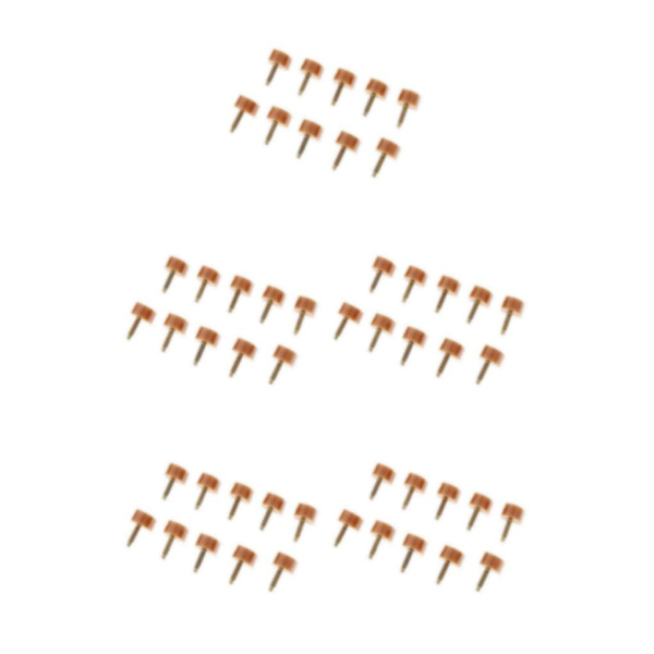 1/2/3/5 Högklackade spetsar Kranar Skoreparationsbyte Apricot Fine 10mm 10mm Thin Pin 5Set