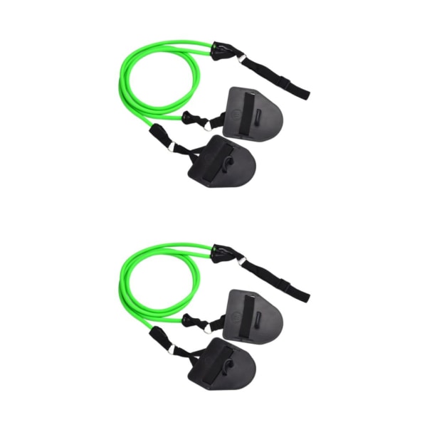 1/2/3/5 Motståndsband för simning För Armtränare för För Green 50lb 2PCS