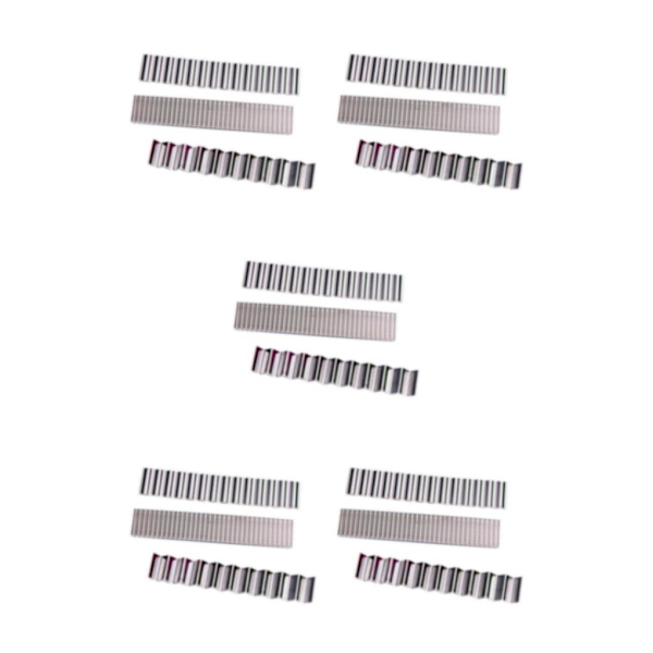 1/2/5 Polymer Clay Former Puncher Hole Punch Metal Form För 5PCS