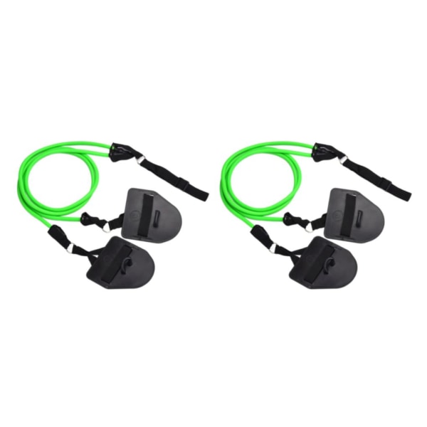 1/2/3/5 Motståndsband för simning För Armtränare för För Green 50lb 2PCS