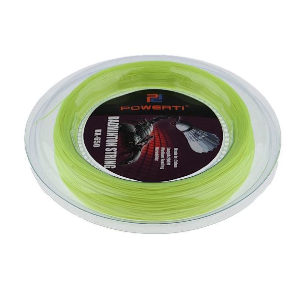 1/2/3 Smidig och slitstark Nylon Badminton Racket String Hög Fluorescent Yellow 200m 1 Pc