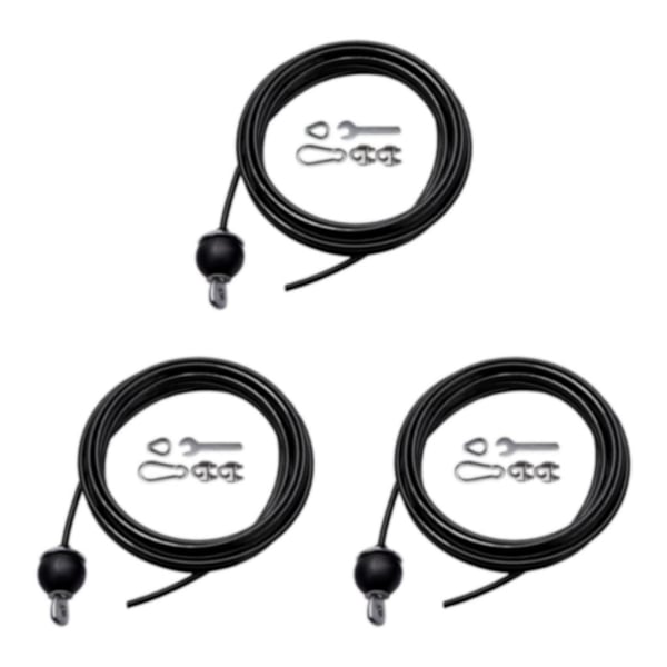1/2/3 ståltrådslina Dia 5M Träningssnöre för hemmagym Adjustable with Set 2 M 3Set