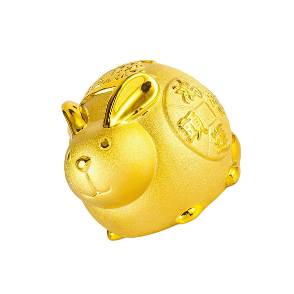 1/2/3 Lucky Rabbit Money Bank Change Container för Festival 6 inch 1 Pc
