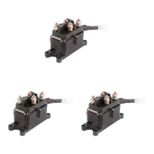 1/2/3 pålitligt ATV-vinschrelä 12V 250A för optimal prestanda 3PCS
