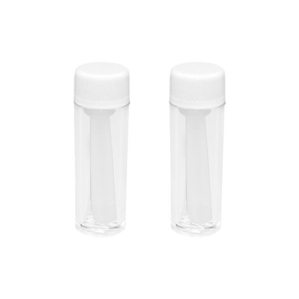 1/2/3/5 2x Silikon Touch Lens Inserter Bekväm lösning Lot semitransparent 2PCS