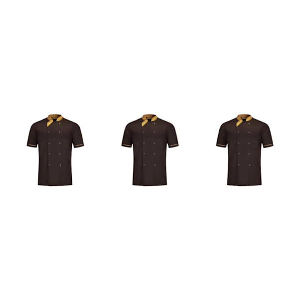 1/2/3 andningsbart tygspänneficka Slitstark färgfast - Coffee XL 3PCS