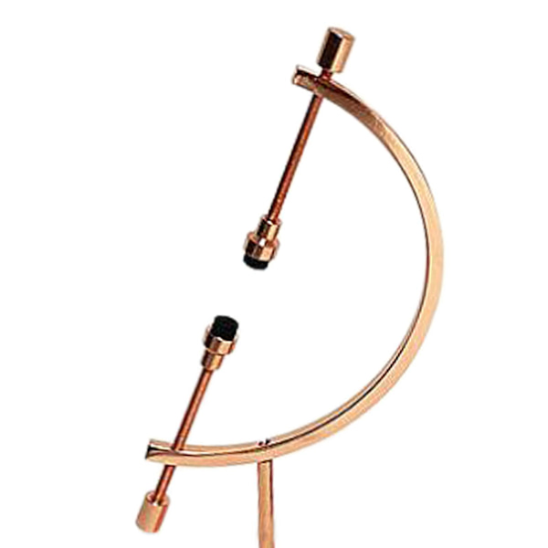 1/2/3/5 Sphere Holder Display Stand Ornament Glas Ball Holder Rose Gold 10x4x15cm 1Set