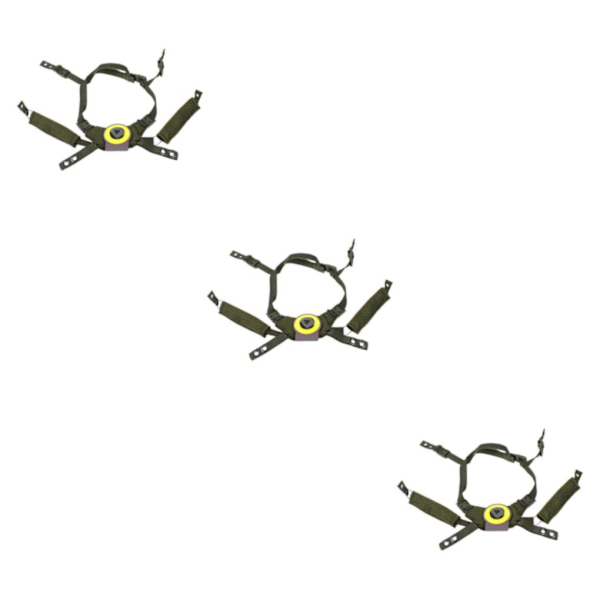 1/2/3 justerbart hakbandsupphängningssystem med skruvar utomhus Army Green 3PCS
