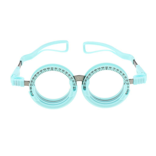 1/2/3/5 vuxen optisk provlinsram Glasögonoptometri Blue 52mm 1Set