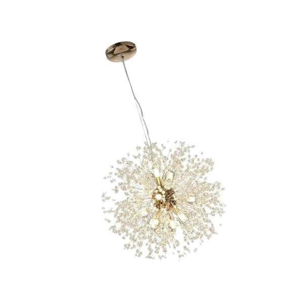 Modern kristallkrona taklampa för vardagsrum kök Not Included Bulb