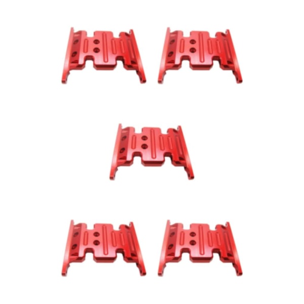 1/2/3/5 växellåda i aluminiumlegering för 1/10 AXIAL SCX10 Rock Red 5Set