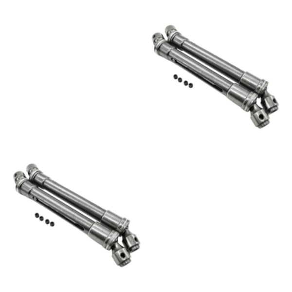 1/2/3 2st Grå 112-152MM Metall Universal Drivaxel Led För 2Set