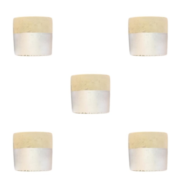 1/2/3/5 Cementkruka Kruka Blomkruka Behållare Cylindrisk Silver 5PCS