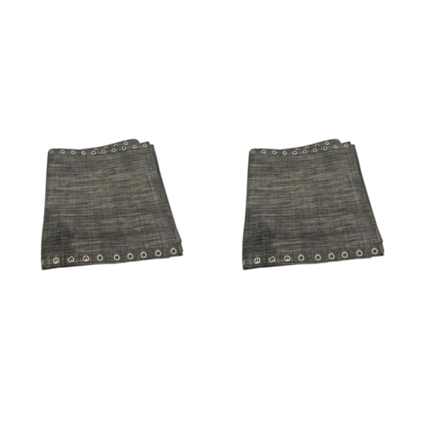 1/2/3 Andningsbar och bekväm stolbyte Tyg Robust Linen grey 160*43cm 2Set