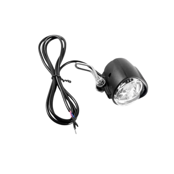 Vattentät LED-frontljus med horn för elcykel