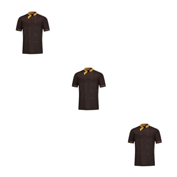 1/2/3 andningsbart tygspänneficka Slitstark färgfast - Coffee XL 3PCS