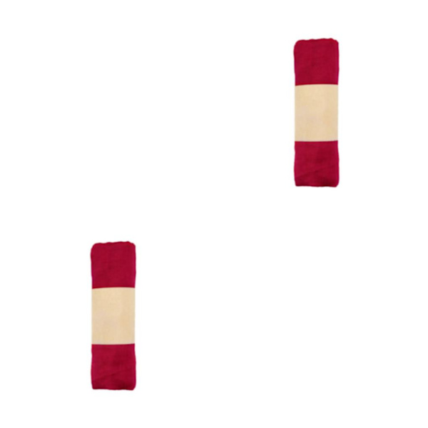 1/2/3/5 Mjuka andningsbara halsdukar för kvinnor Lyxiga och jujube red 2Set