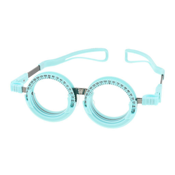 1/2/3/5 vuxen optisk provlinsram Glasögonoptometri Blue 54mm 1Set