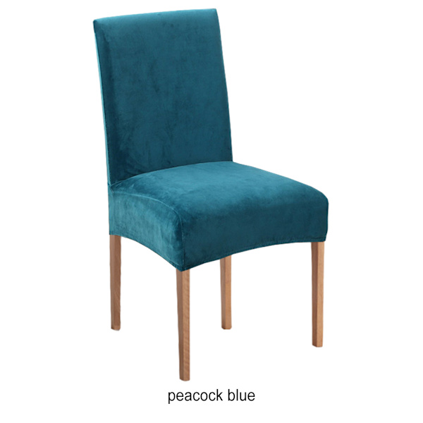4st polyester högelastisk och andningsbar cover för peacock blue