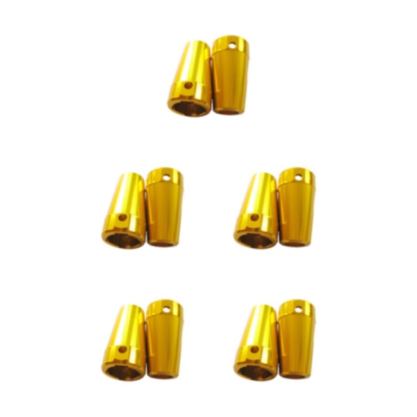 1/2/3/5 2 stycken aluminiumlegering bakre navhållare för AXIAL SCX10 yellow 5Set