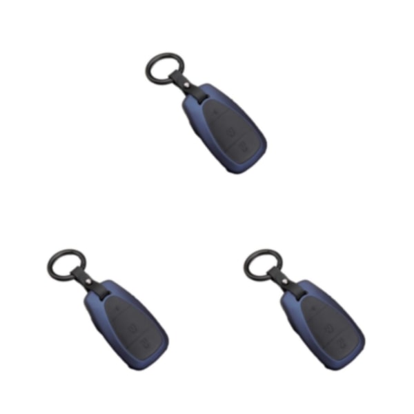 1/2/3/5 bilnyckelring med dubbla lager, dekorativt case för bilar Type 15 3PCS