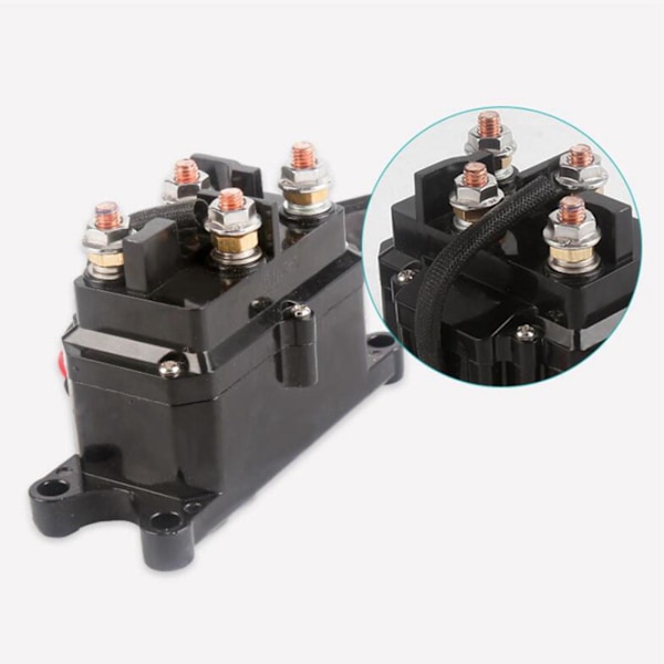 1/2/3 pålitligt ATV-vinschrelä 12V 250A för optimal prestanda 1 Pc