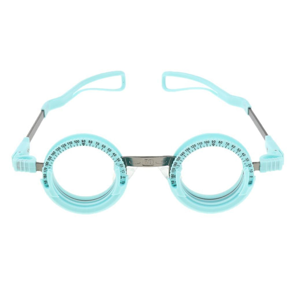 1/2/3/5 vuxen optisk provlinsram Glasögonoptometri Blue 70mm 1Set