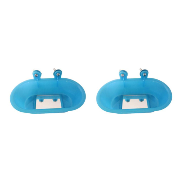 1/2/3/5 Plast hållbar konstruktion och multifunktionell fågel Bottom mirror 2Set