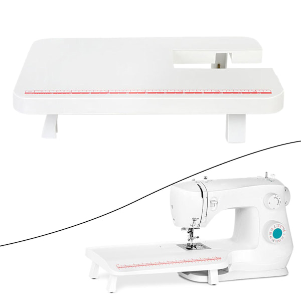 1/2/3 bärbar förlängningsbordstavla för Singer 4423 5511 White 1 Pc
