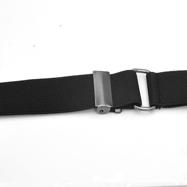 1/2/3/5 Bälte Inget Spänne Osynlig Moderiktig Långvarig Gray 1 Pc