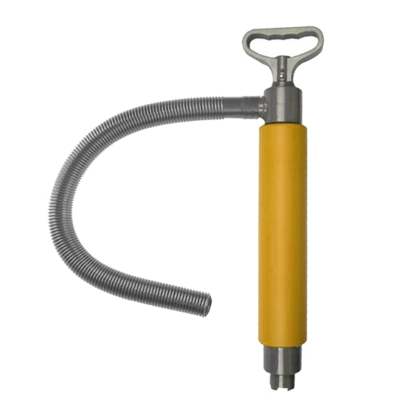 Kajaklänspump manuell handvattenavloppspump med rörbåt Yellow