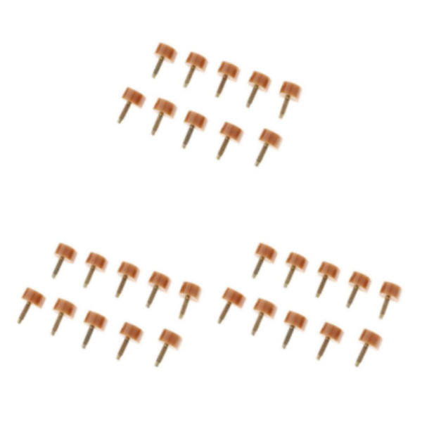 1/2/3/5 Högklackade spetsar Kranar Skoreparationsbyte Apricot Fine 10mm 10mm Thin Pin 3Set