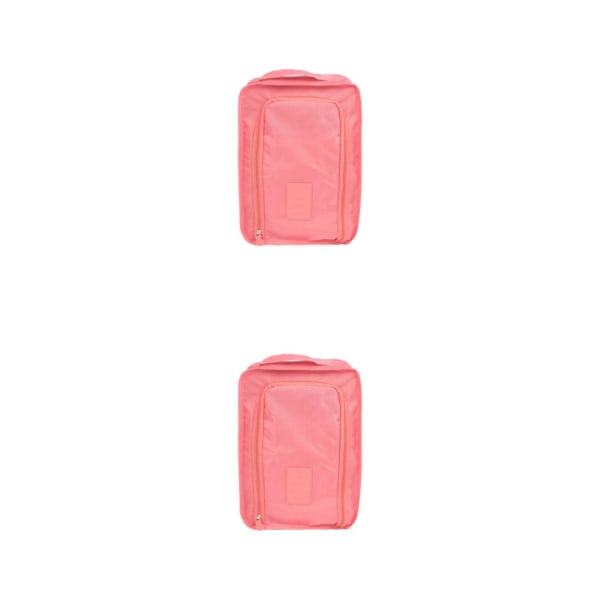 1/2/3/5 lätta skopåsar - Snygg och platsbesparande förvaring Pink 2PCS