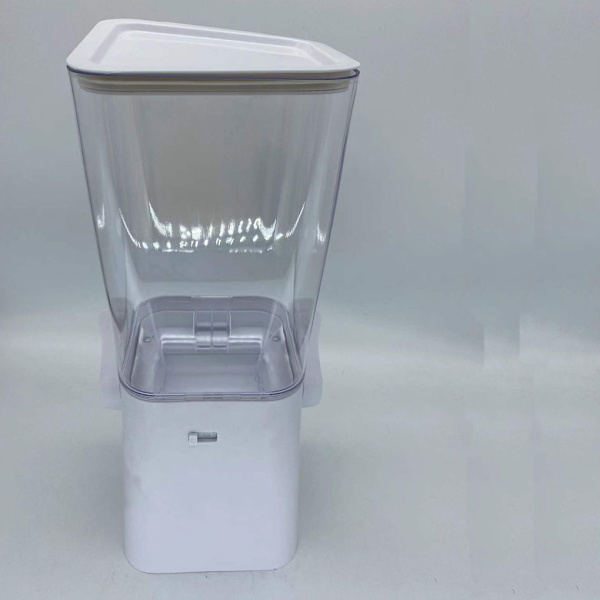ABS Easy Access Cereal Dispenser förseglad förvaring för torrfoder Black 5 L