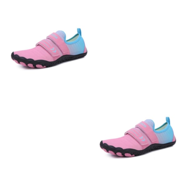 1/2/3 Strandpromenad Vattensko Vada Sneakers Nonslip Fitness Pink Size 38 2PCS